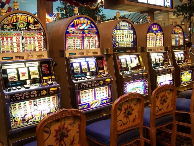 Entertain yourself by playing slot games.